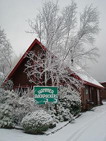 Hanmer Backpackers in winter Hanmer Backpackers in winter